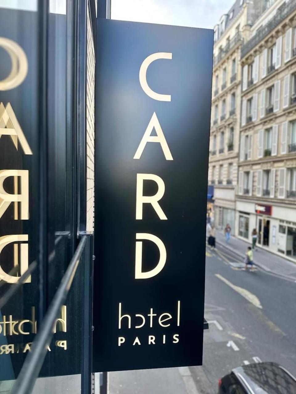 Card Hotel Paris Extérieur photo
